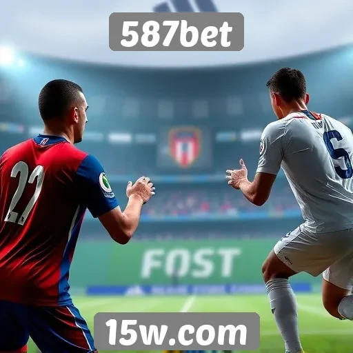 Apostas esportivas no 587bet atraem novos usuários